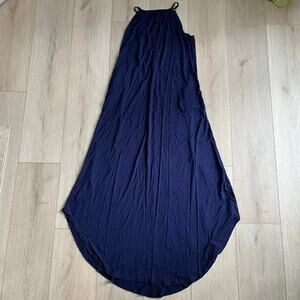 Alice Co Women's Navy Blue Halter Midi Dress Size Med.